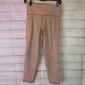 Athleta Salutation Stash Textured Tight Leggings‎ Size Small